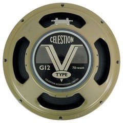 Celestion V-Type 12″ 70 Watt Guitar Speaker 8 Ohm + Free Bluetooth Speaker
