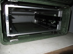 Rackmount 04U x24 ECS Legacy Composite Shock Mount Shockmount Case Green G/F