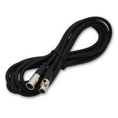XLR Microphone Cable – 20 ft 3 pin Mini XLR Male to Female Extension Patch Cord