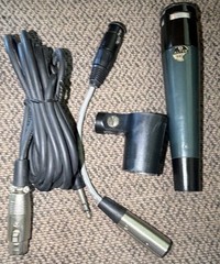 Altec 683B dynamic cardioid microphone With Cords