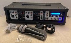 Rockville 800w Powered 4 Channel Mixer/Amplifier w Bluetooth/EQ/Effects