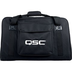 QSC CP12 12in 1000W Powered Loudspeaker Bundle w/ QSC CP12 Tote