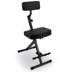Pyle Musician & Performer Chair Seat Stool – Durable and Portable Stool