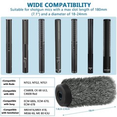 Deadcat Windscreen for Rode NTG3 NTG2 Sennheiser MKH416 Sony ECM 680s