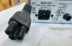 Rane MLM42S Mic/Line Mixer w/Power Cord – tested and working – READ