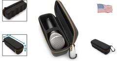 Impact-Resistant Microphone Case for 6.75” Wired Microphones – Travel Ready