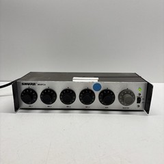 Shure M68FCA 4-Channel Rack Mount Mic Mixer w/ Master/Level Tested Works