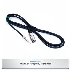 6-Foot ProCo MIDI to 1/8″ TRS Cable for Arturia Beatstep Pro, MicroFreak
