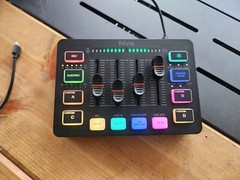 Gaming Audio Mixer and XLR Cable, Streaming/Podcast/Vocal/Game Voice-FIFINE SC3