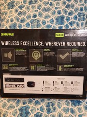Shure SLXD14/153T Wireless Microphone System with Bodypack Earset G58 Authentic