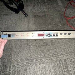 DigiTech DSP 128+ Digital Reverb 1U Rack Processor 2CH Presets MIDI 48k