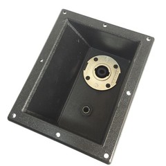 Plastic Jack Plate W/ Metal Pannel SpeakON NL4 For PA Speaker Cabniet 148x119mm