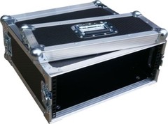 4U 2 Door 19″ Rack „Short Version 300mm“ Swan Flight Case (Hex)