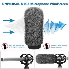 Deadcat Windscreen for Rode NTG3 NTG2 Sennheiser MKH416 Sony ECM 680s