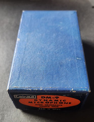 Vintage Calrad DM-9 Dynamic Microphone Bullet (NOS) made in Japan