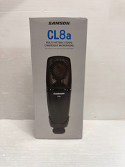 SAMSON (CL8a) MULTI-PATTERN STUDIO CONDENSER MICROPHONE *NEW* -BLACK-