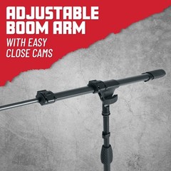 Frameworks ID Series Mic Stand with Easily Adjustable CAM Releases and Boom Arm
