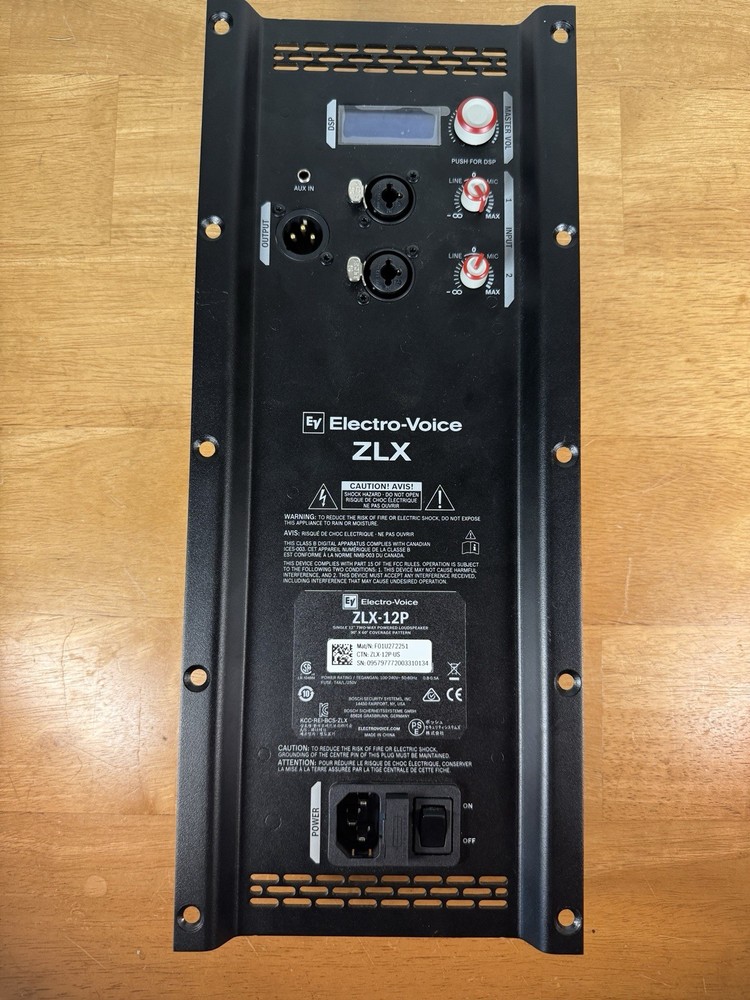 Replacement Amplifier For Electro Voice EV ZLX 12P/15P w/Bluetooth READ