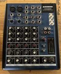 Samson MDR624 Compact 6 Channel Mixer – No Power Cord