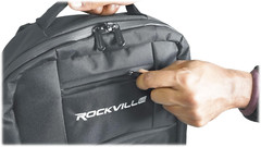 DJBP24 Rugged DJ Compact Backpack with 11 Compartments/Fits 17″ Laptop