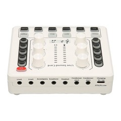 Live Sound Card Multiple Effects Voice Changer For Streaming/KTV