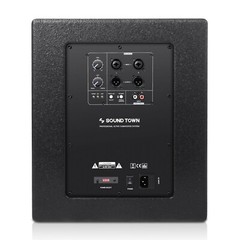 Sound Town 12″ 800W Power PA Subwoofer Class-D, LPF,Birch Plywood OBERON-12SPW