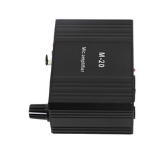 Microphone Preamp High Gain 48V Power XLR Output Mic Preamplifier For