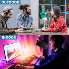 Windscreen Pop Filter Compatible with Rode Podmic, Mic cover for podmic