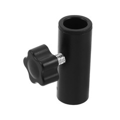 Black Metal Mic Stand Thread Adapter Screw for Secure Microphone Boom Arm Mount
