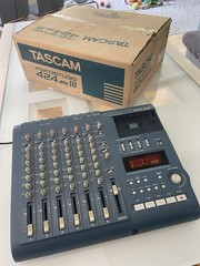 Tascam Portastudio 424 MKIII 4-Track Cassette Tape Recorder Mixer -Boxed Tested