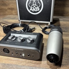 M-Audio Fast Track Pro USB Audio Interface MIDI I/O S/PDIF RCA Desktop