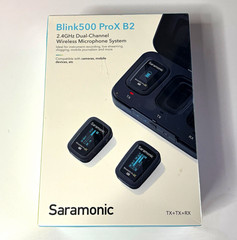 Saramonic Blink500 ProX B2 2.4GHz Dual-Channel TX+TX+RX Mic Kit Shoe