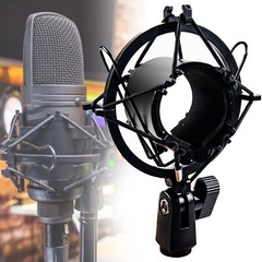 For Audio Technica AT 2020 2035 2050 Spider Microphone Mount Holder Shock Black