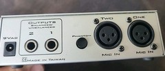 M-Audio Audio Buddy Dual Mic & Instrument Preamp w/out Cable