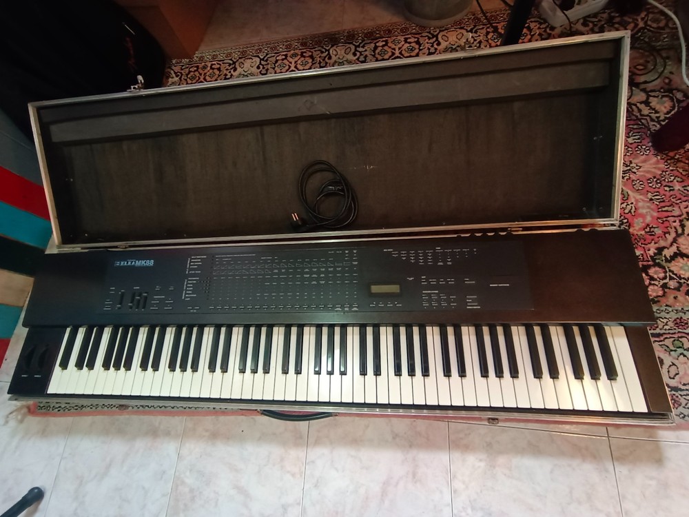 Rare elka mk88 master keyboard midi controller made in Italy