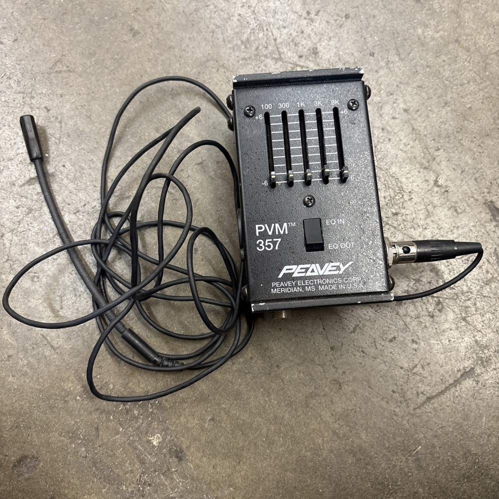 Peavy PVM 357 Dynamic Microphone | Cardioid Vocal & Instrument Mic | Made in USA