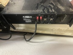 SoundTech PL502 2-Channel Rack Mount Power Amp Balanced Bridgeable XLR RCA