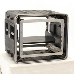 SKB 8-Space Shock-Mount Rack, 20-in Deep with Internal Suspension