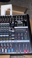 Karpow M‑1024 Professional 24‑Channel Audio Mixing Console. Music Production.