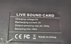 Live Sound Card and Audio Interface with DJ Mixer Effects and Voice Changer
