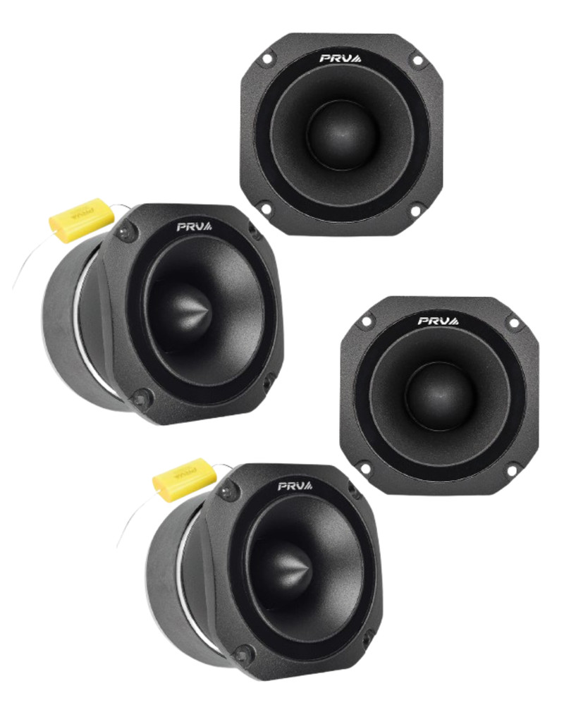4x PRV Audio TW700Ti Bullet 4” Pro Audio Super Tweeters 8 Ohms Titanium 480W
