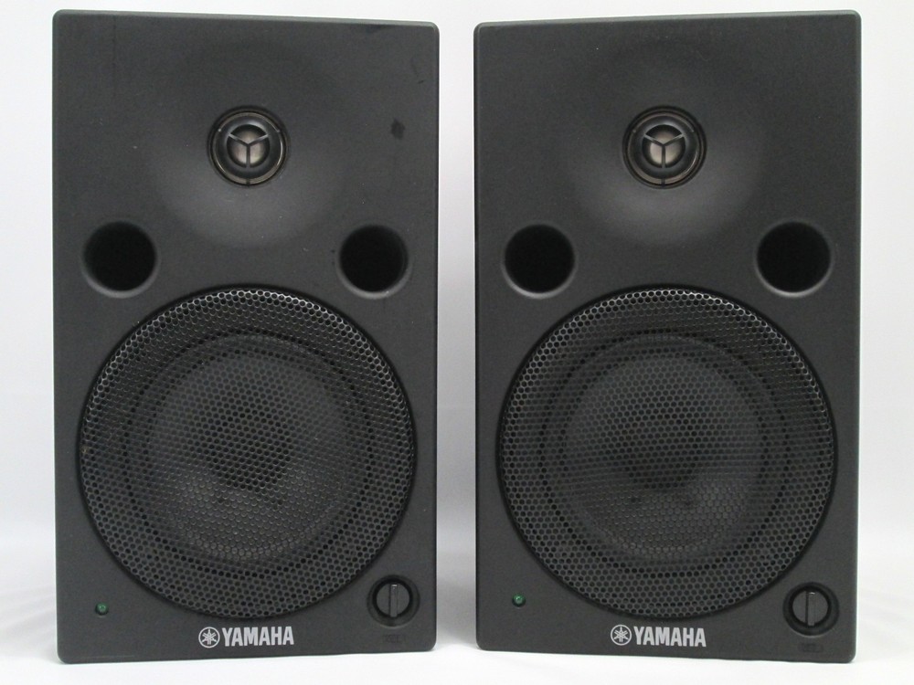 PAIR of Yamaha MSP5 Studio Powered Studio Monitor Bi-Amplified Speakers MSP5A