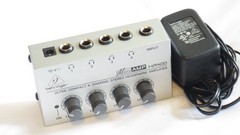 Behringer MicroAmp HA400 Silver Edition – One to Four Port Stereo Headphone Amp!