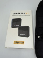 NEW Zingyou Wireless V1 Lavalier Microphone System