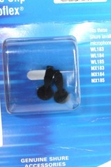 Shure Lapel Tie Clip 2 Pack RK183T1 2x Holders for MX 183 184 185 Lavalier Mics