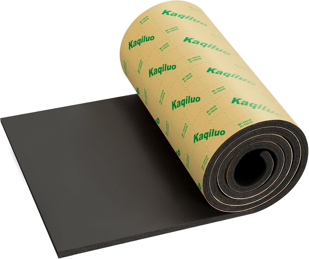 Kaqiluo High Density Self-Adhesive Sound Insulation Acoustic Closed Cell Foam, 5