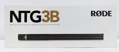 Rode NTG3B Precision Broadcast-Grade Supercardioid Shotgun Microphone – Black