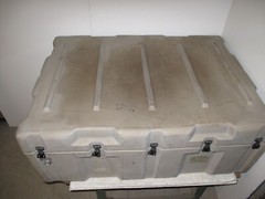 Zero Transitainer 48x35x19 Case Hard Plastic Shipping Transit Storage