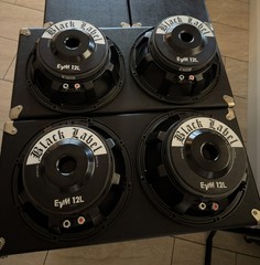 1 Electro-Voice EVM12L Black Label Zakk Wylde Signature 12-inch 300-watt Guitar