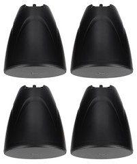 4) Rockville PEN-80T BLACK 8″ 70V Hanging Pendant Speakers Commercial/Restaurant